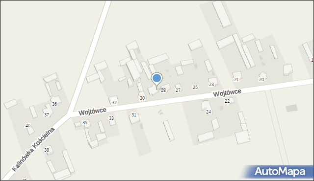 Wojtówce, Wojtówce, 29, mapa Wojtówce