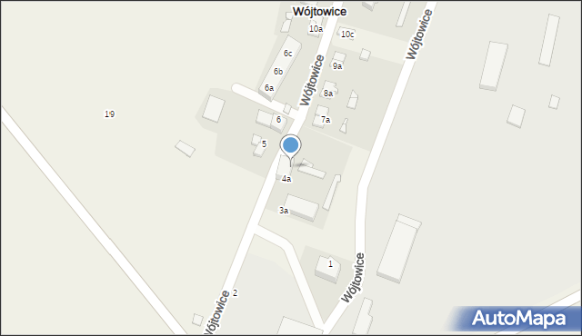 Wójtowice, Wójtowice, 4b, mapa Wójtowice