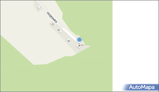 Wójtówka, Wójtówka, 8f, mapa Wójtówka