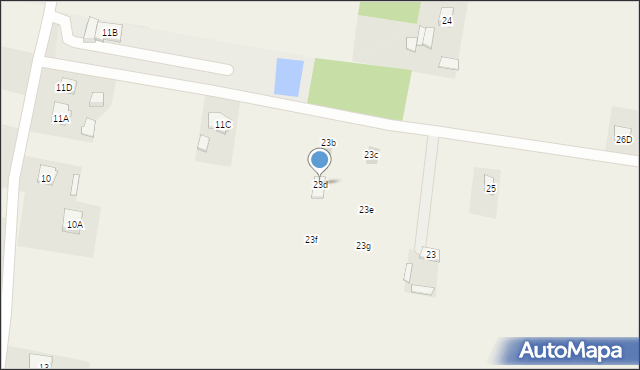 Wojtówka, Wojtówka, 23d, mapa Wojtówka