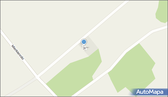 Wojtówstwo, Wojtówstwo, 26, mapa Wojtówstwo