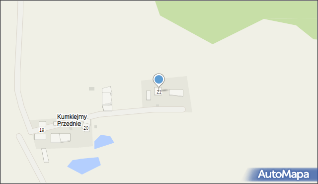 Wokiele, Wokiele, 21, mapa Wokiele