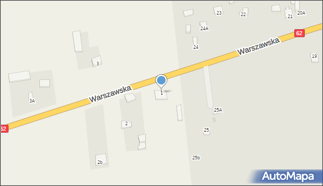 Wola, Wola, 1, mapa Wola