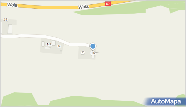 Wola, Wola, 33a, mapa Wola