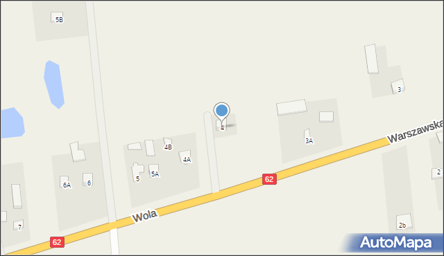 Wola, Wola, 4, mapa Wola