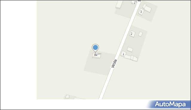 Wola, Wola, 84, mapa Wola