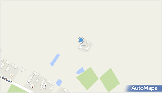 Wola Bałucka, Wola Bałucka, 2, mapa Wola Bałucka