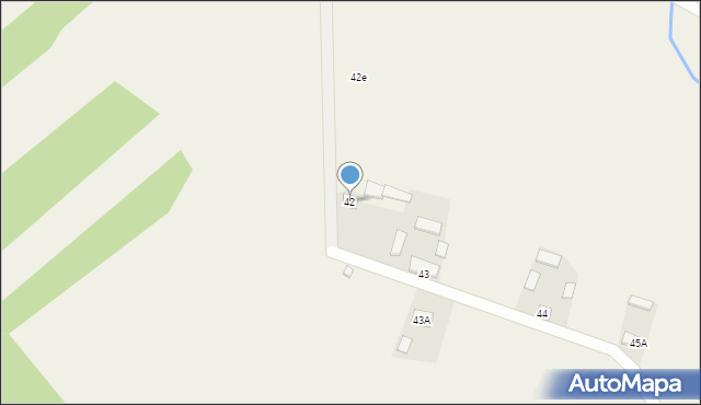 Wola Bałucka, Wola Bałucka, 42, mapa Wola Bałucka