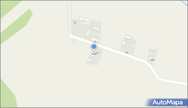 Wola Bałucka, Wola Bałucka, 43A, mapa Wola Bałucka