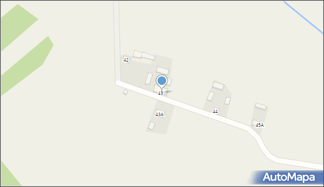 Wola Bałucka, Wola Bałucka, 43b, mapa Wola Bałucka