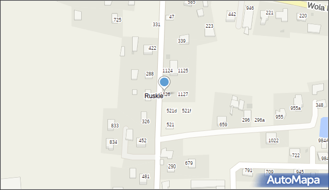 Wola Batorska, Wola Batorska, 1126, mapa Wola Batorska