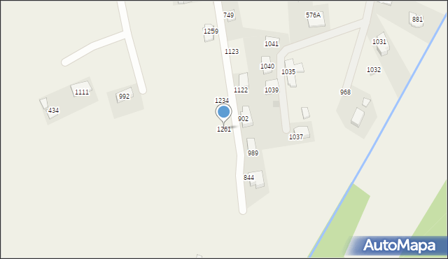 Wola Batorska, Wola Batorska, 1261, mapa Wola Batorska