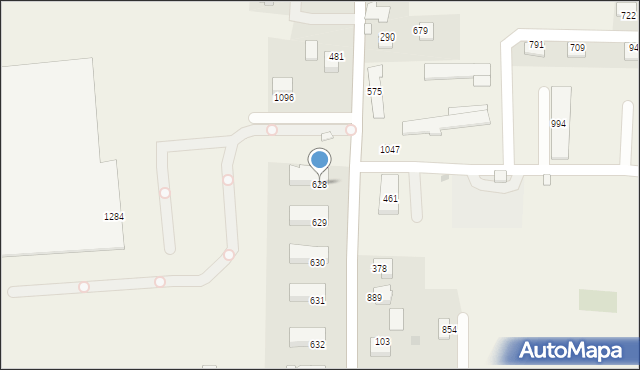 Wola Batorska, Wola Batorska, 628, mapa Wola Batorska