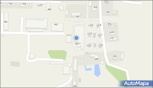 Wola Batorska, Wola Batorska, 747, mapa Wola Batorska