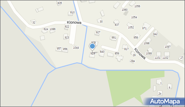 Wola Batorska, Wola Batorska, 929, mapa Wola Batorska