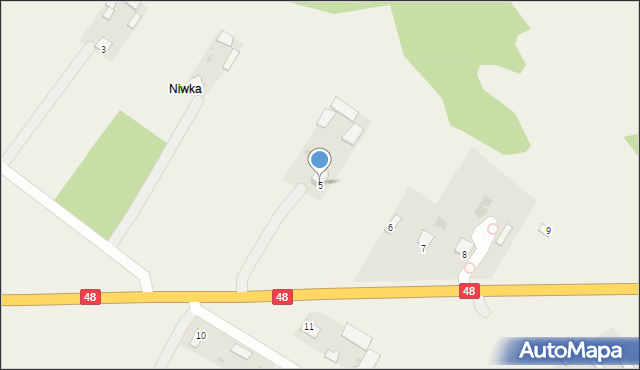 Wola Blizocka, Wola Blizocka, 5, mapa Wola Blizocka