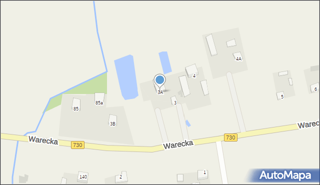 Wola Boglewska, Wola Boglewska, 3A, mapa Wola Boglewska