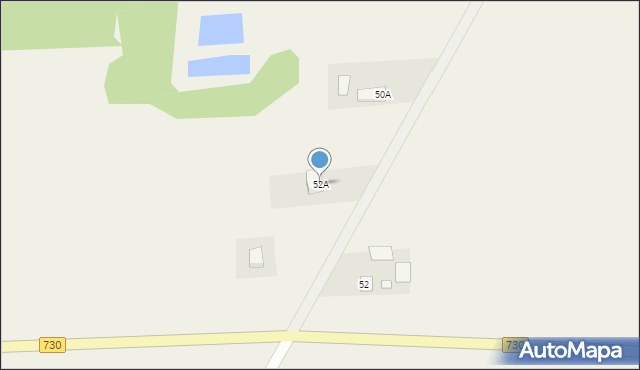 Wola Boglewska, Wola Boglewska, 52A, mapa Wola Boglewska