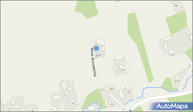 Wola Brzostecka, Wola Brzostecka, 31, mapa Wola Brzostecka