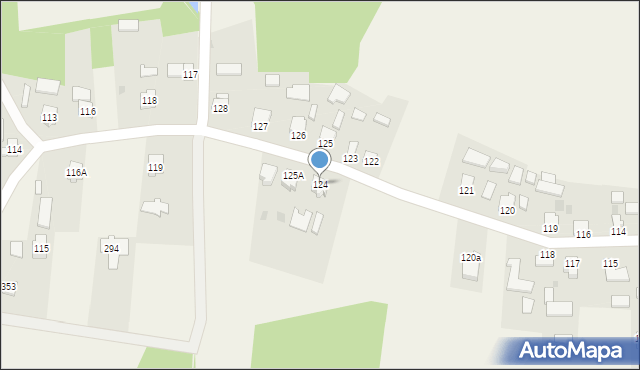 Wola Buchowska, Wola Buchowska, 124, mapa Wola Buchowska