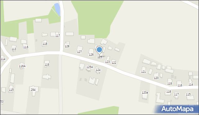 Wola Buchowska, Wola Buchowska, 125, mapa Wola Buchowska