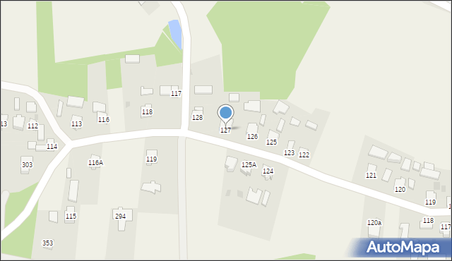 Wola Buchowska, Wola Buchowska, 127, mapa Wola Buchowska