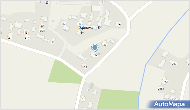 Wola Buchowska, Wola Buchowska, 33a, mapa Wola Buchowska