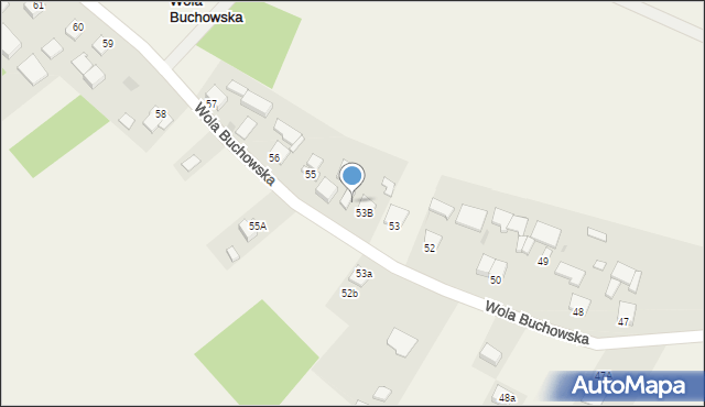 Wola Buchowska, Wola Buchowska, 54, mapa Wola Buchowska