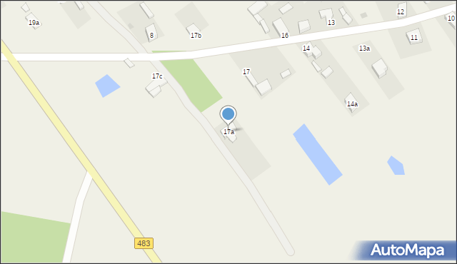 Wola Buczkowska, Wola Buczkowska, 17a, mapa Wola Buczkowska