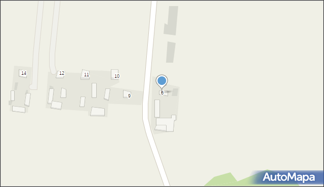 Wola Burzecka, Wola Burzecka, 6, mapa Wola Burzecka