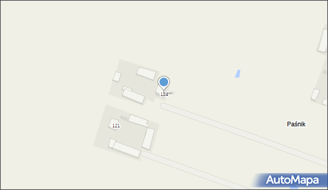 Wola Bystrzycka, Wola Bystrzycka, 124, mapa Wola Bystrzycka