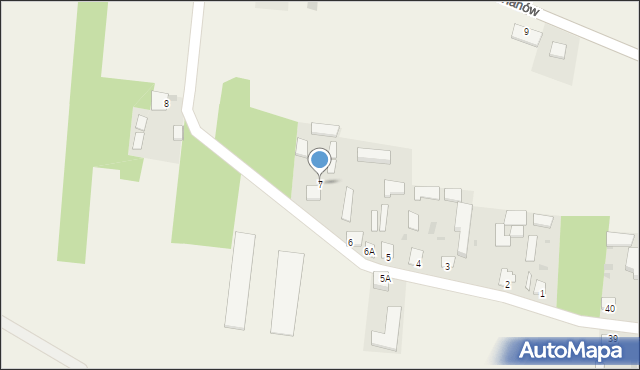 Wola Bystrzycka, Wola Bystrzycka, 7, mapa Wola Bystrzycka
