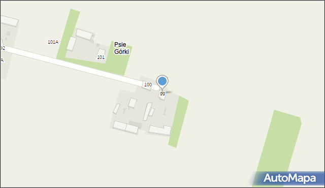 Wola Bystrzycka, Wola Bystrzycka, 99, mapa Wola Bystrzycka