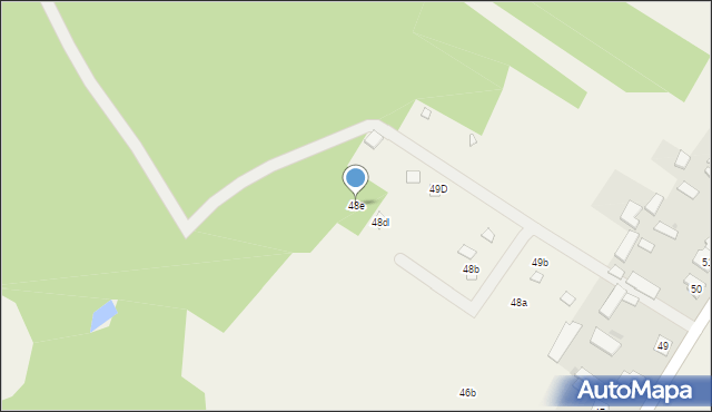 Wola Chodkowska, Wola Chodkowska, 48e, mapa Wola Chodkowska