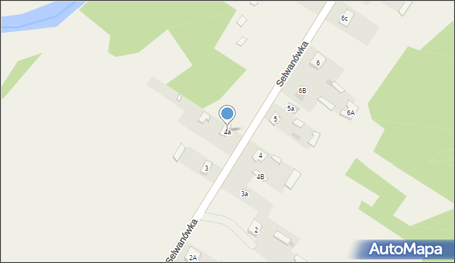 Wola Chodkowska, Wola Chodkowska, 4a, mapa Wola Chodkowska