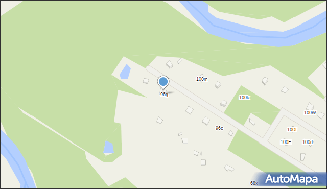 Wola Chodkowska, Wola Chodkowska, 96g, mapa Wola Chodkowska