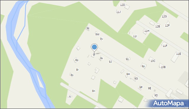 Wola Chodkowska, Wola Chodkowska, 9l, mapa Wola Chodkowska