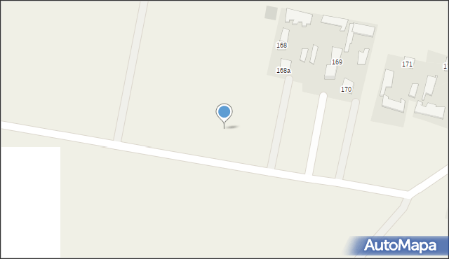 Wola Chomejowa, Wola Chomejowa, 168b, mapa Wola Chomejowa
