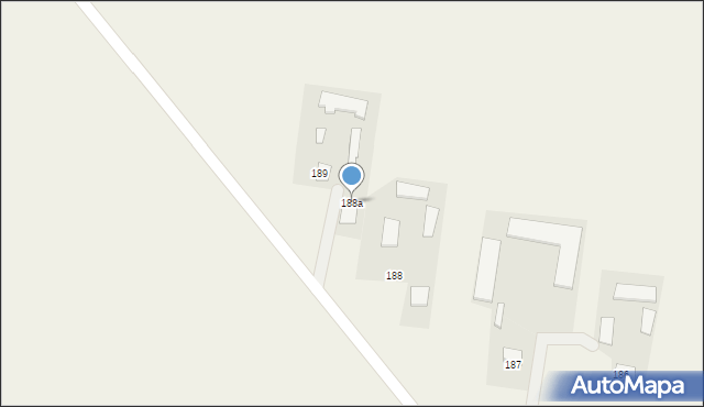 Wola Chomejowa, Wola Chomejowa, 188a, mapa Wola Chomejowa