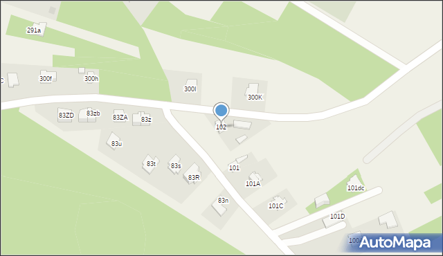 Wola Chorzelowska, Wola Chorzelowska, 102, mapa Wola Chorzelowska