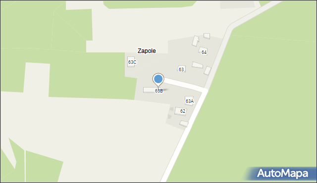 Wola Chorzelowska, Wola Chorzelowska, 63B, mapa Wola Chorzelowska
