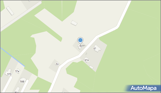 Wola Chorzelowska, Wola Chorzelowska, 70, mapa Wola Chorzelowska