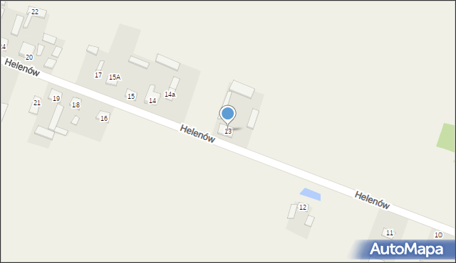 Wola Cygowska, Wola Cygowska, 13, mapa Wola Cygowska