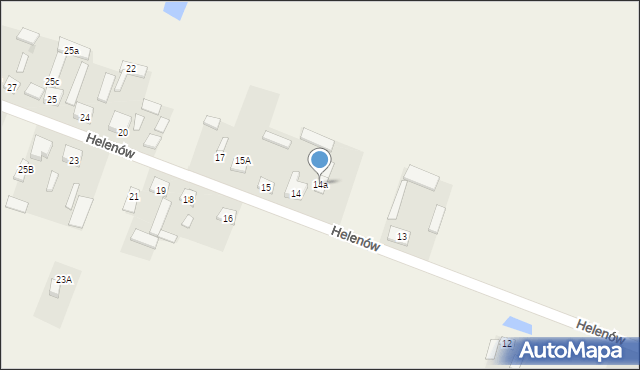 Wola Cygowska, Wola Cygowska, 14a, mapa Wola Cygowska