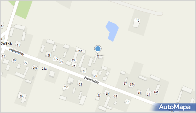 Wola Cygowska, Wola Cygowska, 22, mapa Wola Cygowska