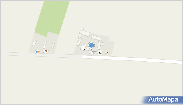 Wola Cygowska, Wola Cygowska, 47, mapa Wola Cygowska
