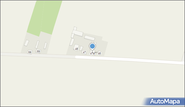Wola Cygowska, Wola Cygowska, 47a, mapa Wola Cygowska