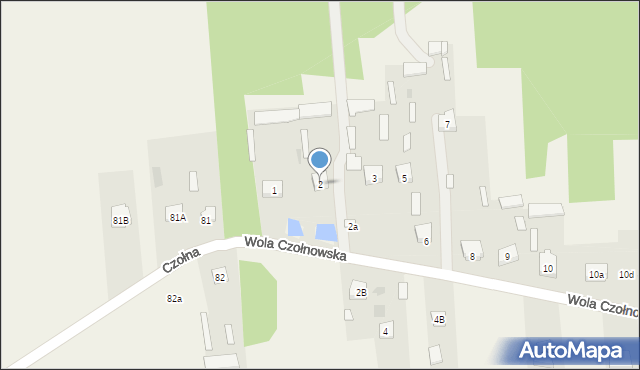 Wola Czołnowska, Wola Czołnowska, 2, mapa Wola Czołnowska