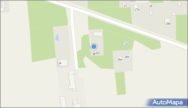 Wola Czołnowska, Wola Czołnowska, 26, mapa Wola Czołnowska