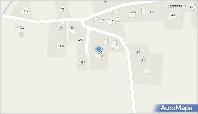 Wola Dalsza, Wola Dalsza, 468B, mapa Wola Dalsza